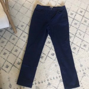 LOGO by Lori Goldstein straight leg jeans